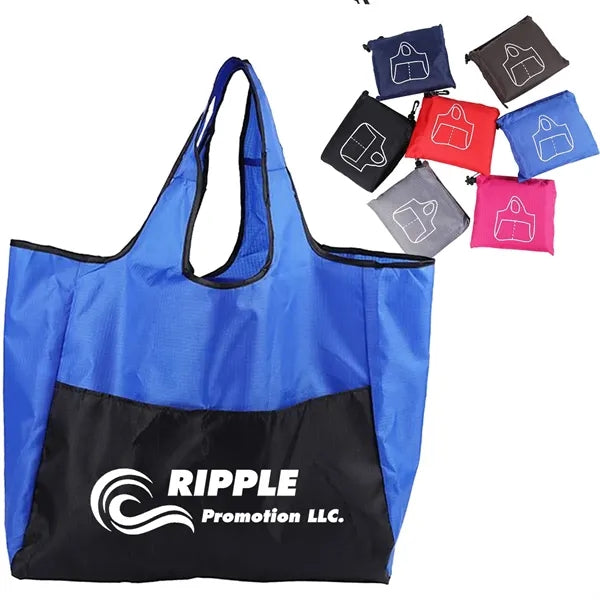 Folding Storage Shopping Bag Large Capacity Waterproof