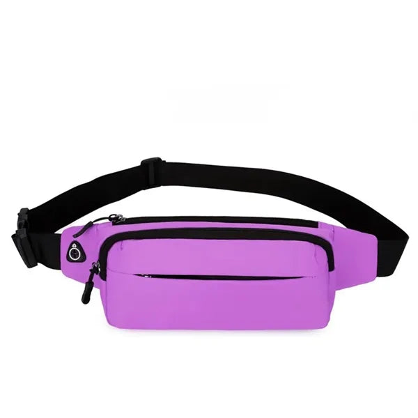 Outdoor Fitness Lightweight Waterproof Crossbody Waist Bag
