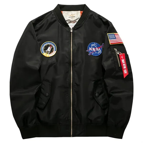 Water Resistant Flight Jacket with Custom Logo