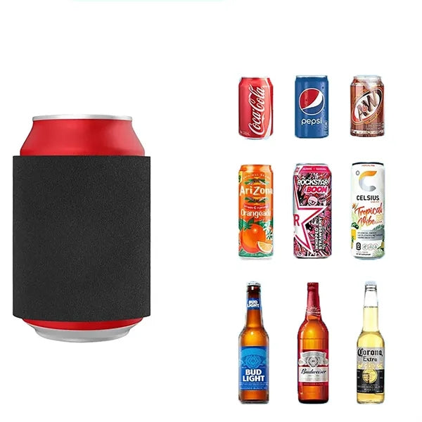 12oz Standard Can Cooler Sleeve Slap Band Wrap