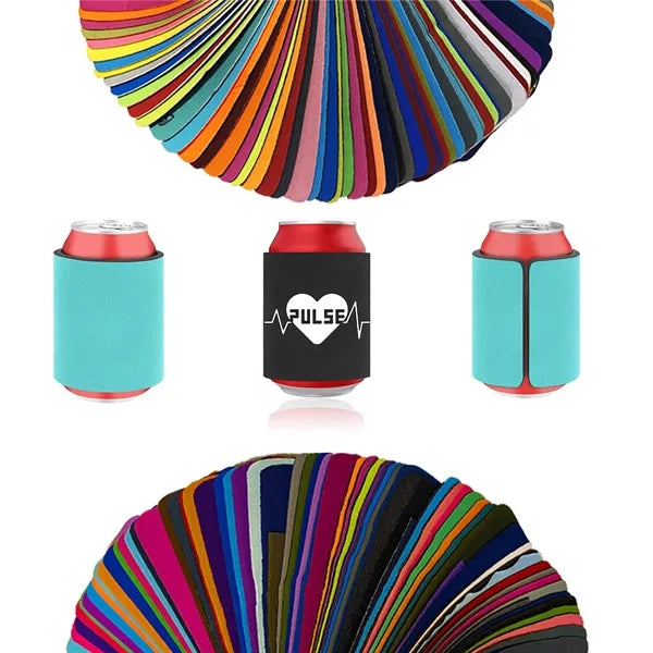 12oz Standard Can Cooler Sleeve Slap Band Wrap