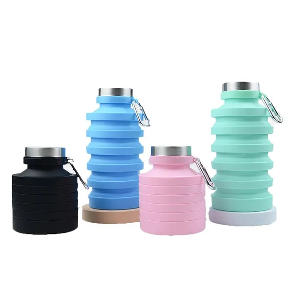 20oz Silicone Folding Cup With Handle