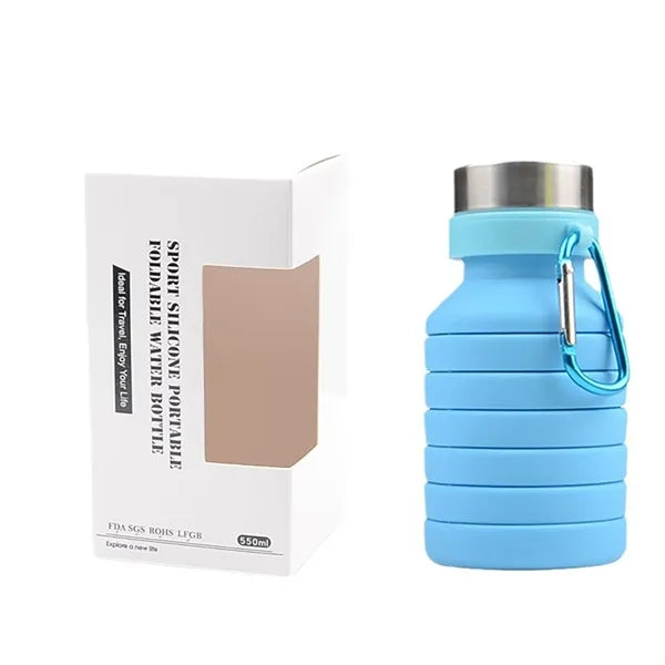 20oz Silicone Folding Cup With Handle