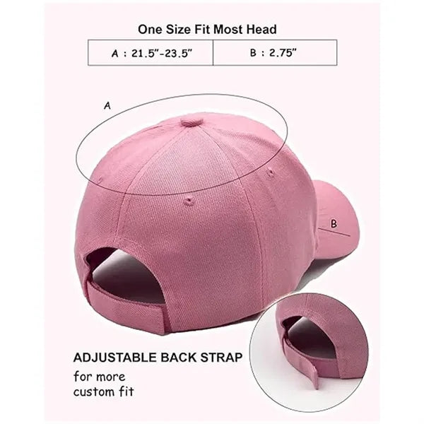 Solid Colour Hats Custom Baseball Cap
