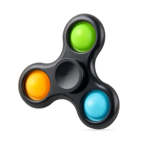 Push Pop Rotatable Fidget Spinner Toy