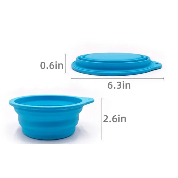 Collapsible Pet Bowl w/Carabiner