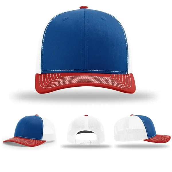Mesh Embroidered Trucker Hat