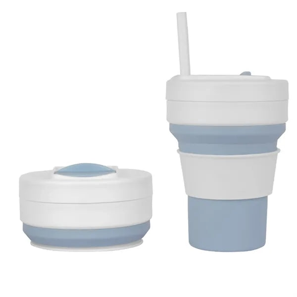 12 Oz Outdoor Silicone Folding Cup