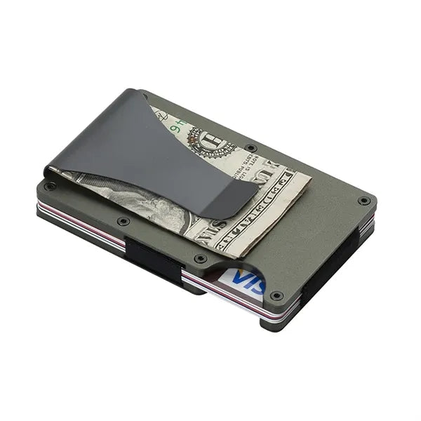 RFID Sleek Carbon Fiber Minimalist Mens Wallet