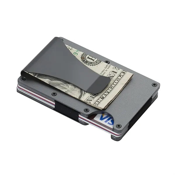 RFID Sleek Carbon Fiber Minimalist Mens Wallet