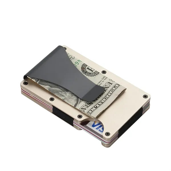 RFID Sleek Carbon Fiber Minimalist Mens Wallet