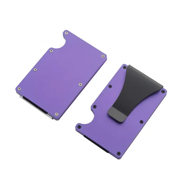 RFID Sleek Carbon Fiber Minimalist Mens Wallet