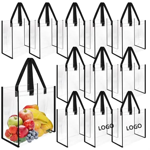 Stadium Approved Clear Tote Bag 12" x 12" x 6"