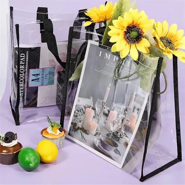 Stadium Approved Clear Tote Bag 12" x 12" x 6"