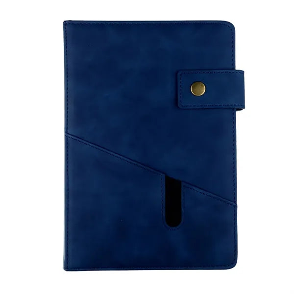 A5 100 Sheets Lined Leather Thicken Business Notebook