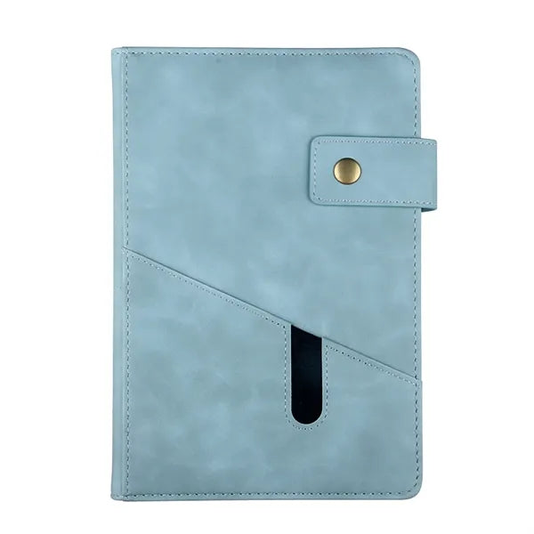 A5 100 Sheets Lined Leather Thicken Business Notebook