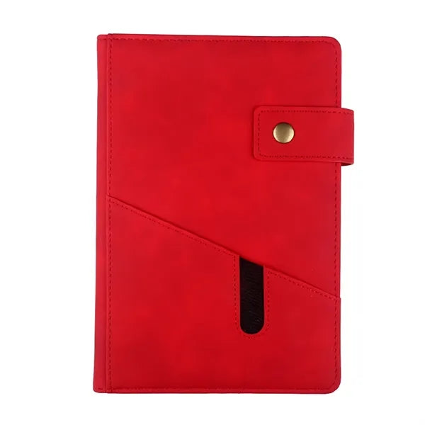 A5 100 Sheets Lined Leather Thicken Business Notebook