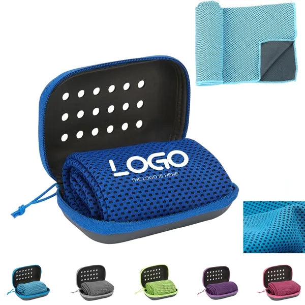 Sweat-Absorbent Cooling Ice Towel