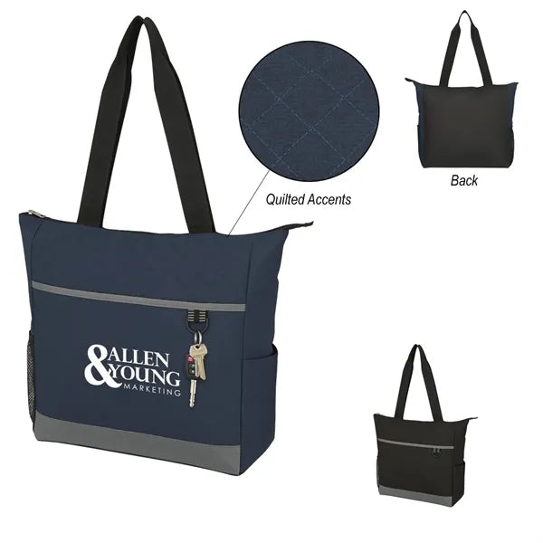Carter Quilted Tote Bag