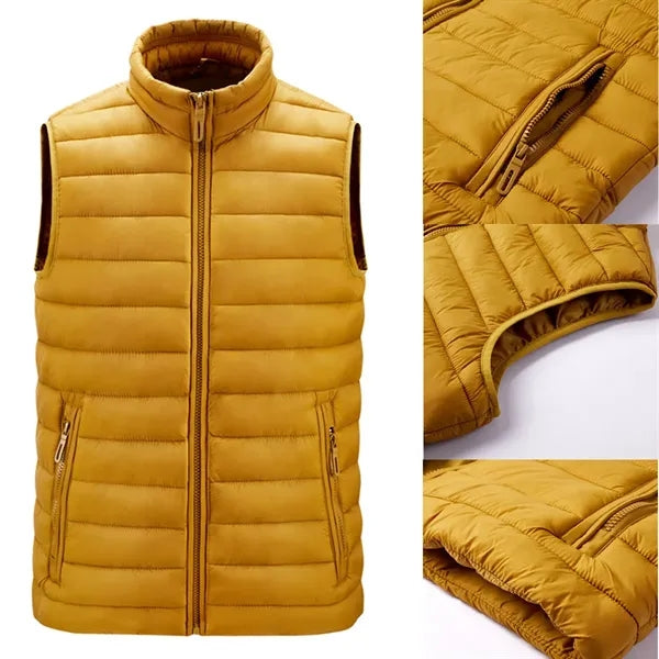 Winter Insulated Lightweight Puffer Vest for Men