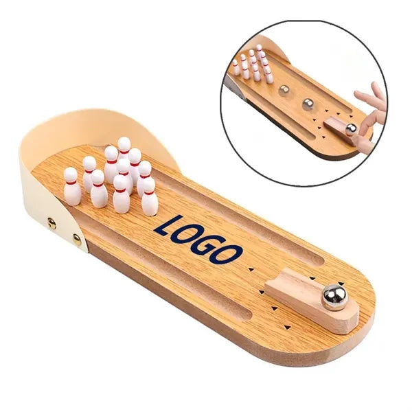 Portable Mini Bowling Game Set - Fun for Kids & Adults!