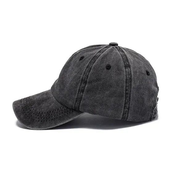 Wash Cotton Baseball Cap