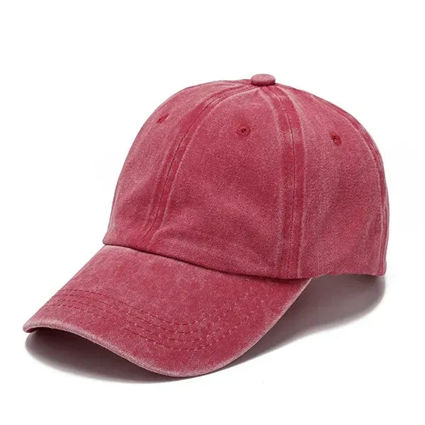 Wash Cotton Baseball Cap