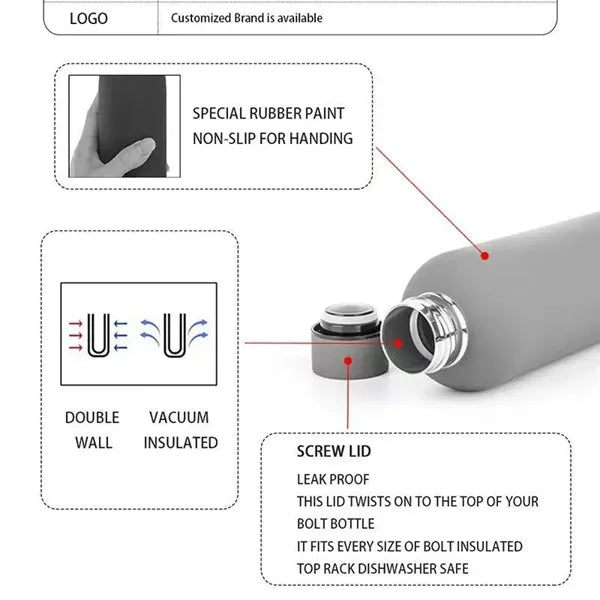 Sports kettle high appearance lecel portable thermos cup