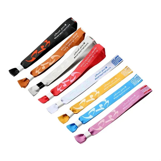 Expo Event Polyester Wristband Concert Support Band