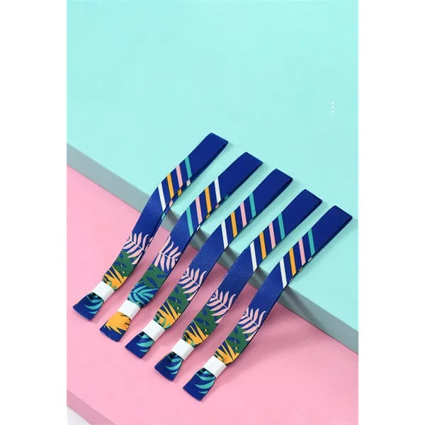 Expo Event Polyester Wristband Concert Support Band