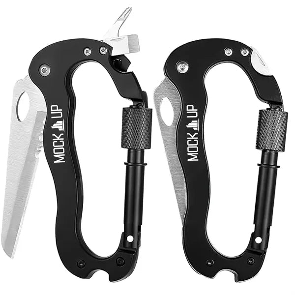 Multitool Keychain Carabiner Clips