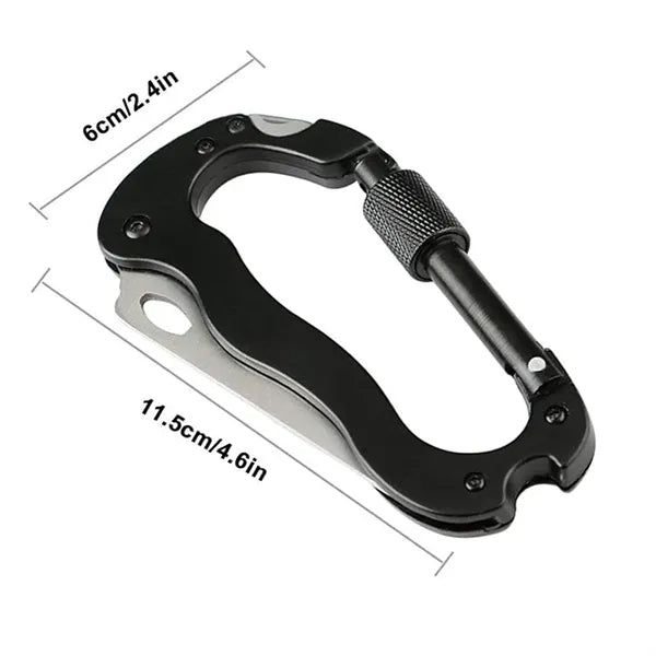Multitool Keychain Carabiner Clips