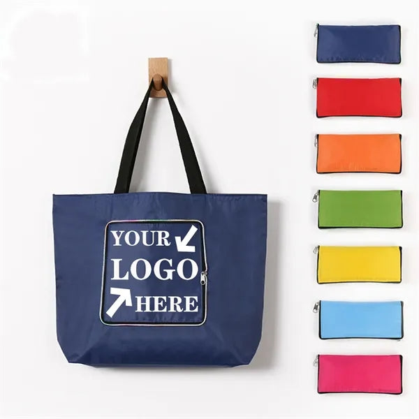 Waterproof folding grocery bag