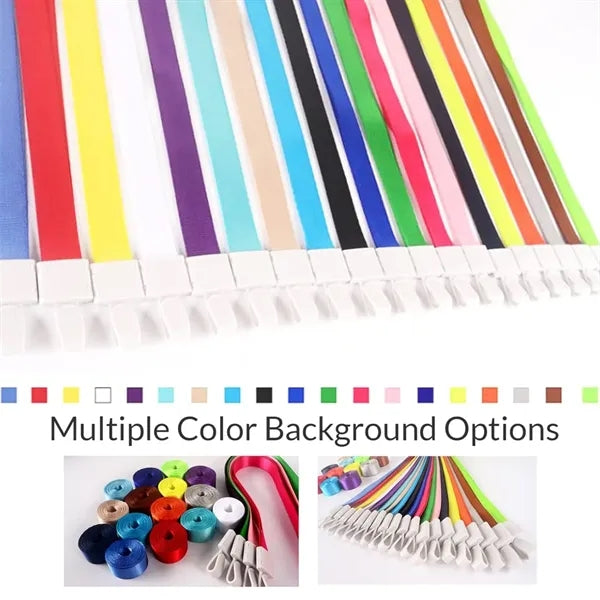 Colorful Exhibition Personalized Lanyards Custom Neck Strap