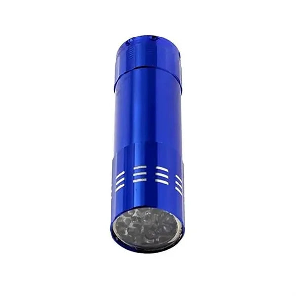 Aluminum Alloy 9 LED Flashlight