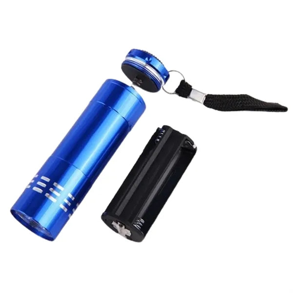 Aluminum Alloy 9 LED Flashlight