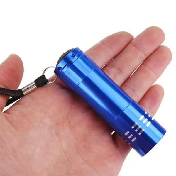 Aluminum Alloy 9 LED Flashlight