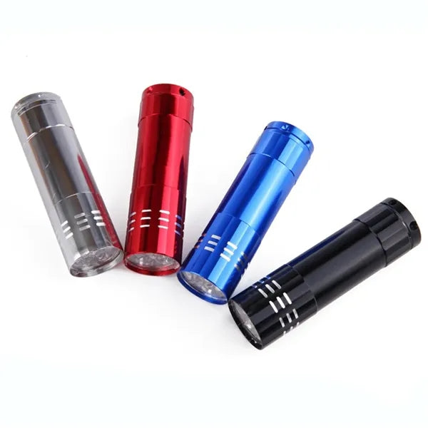Aluminum Alloy 9 LED Flashlight