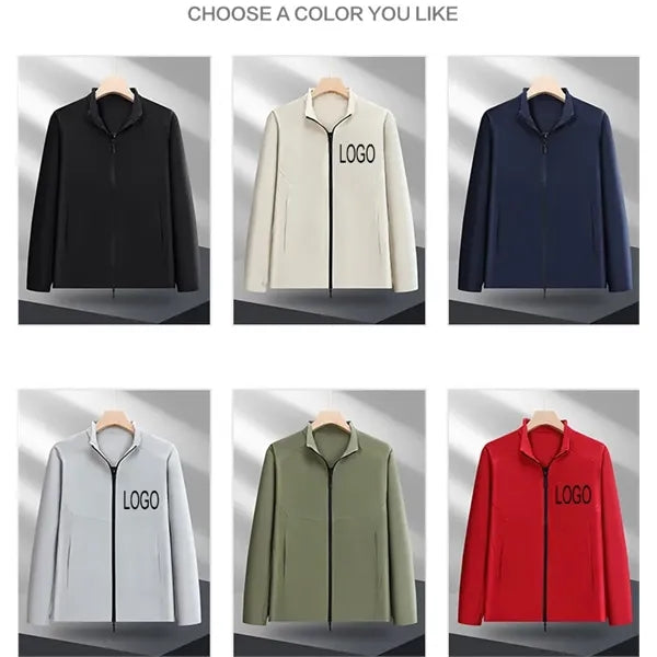 Outdoor Windproof & Waterproof Stand-Up Collar Jacket