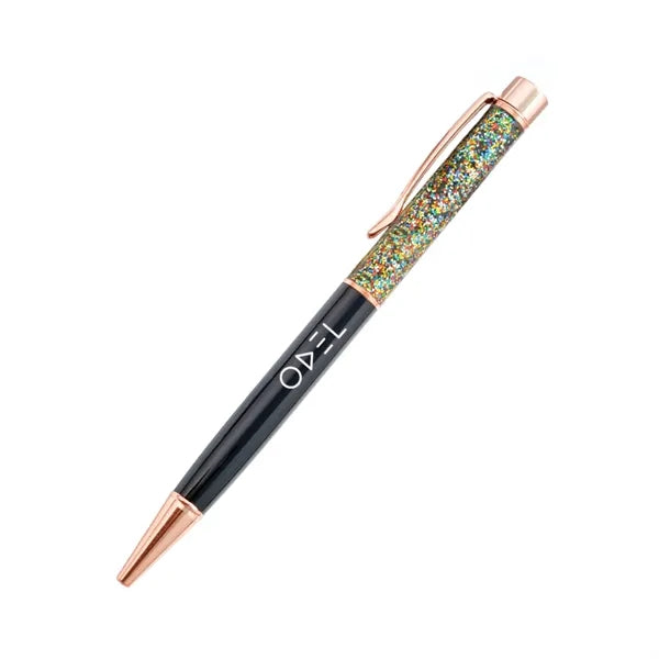Glitter Ballpoint Metal Pen