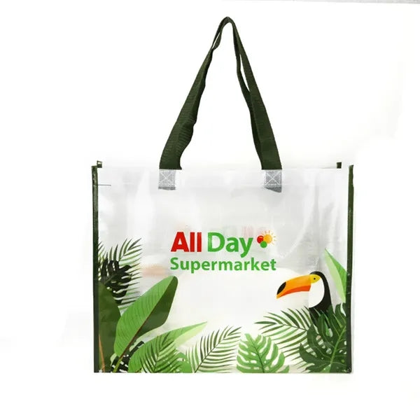 Deluxe 13" Laminated Tote