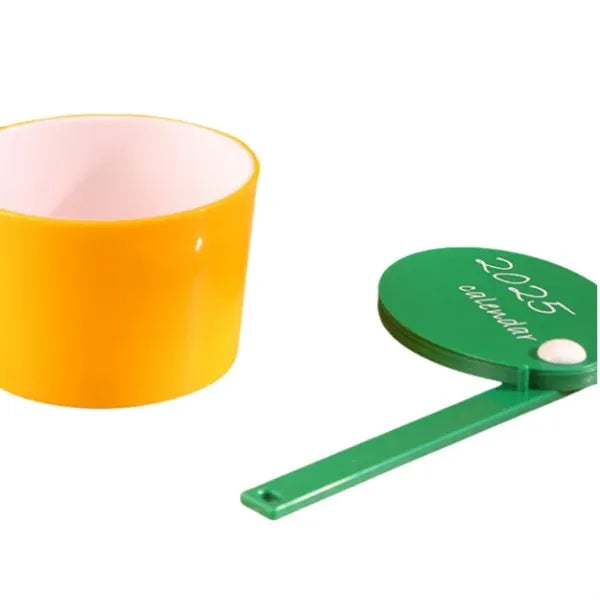 2025 Flower Pot Desk Calendar