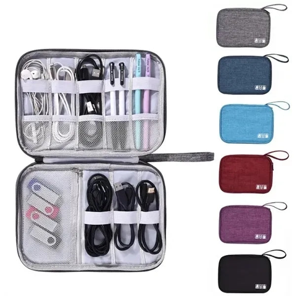 Electronic Digital Cable Qrganizer Bag