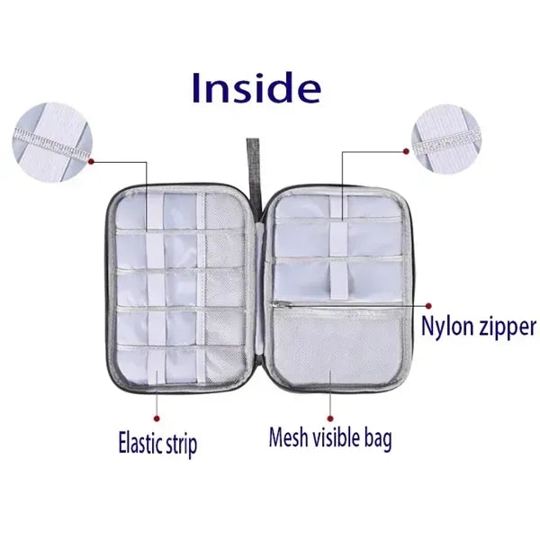 Electronic Digital Cable Qrganizer Bag