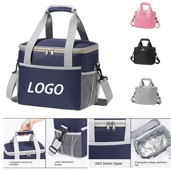 Insulated Lunch Bag With Aluminum Foil Lining