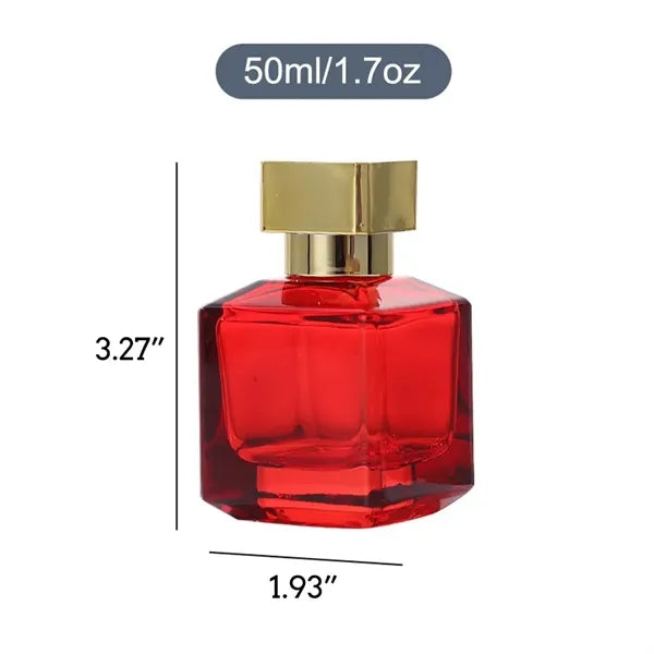 1.7oz Glass Bottle Press Spray Perfume Dispenser