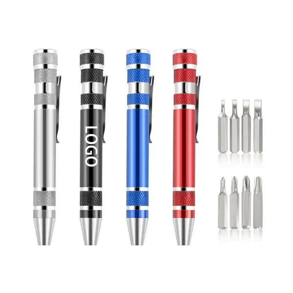 8 in 1 Magnetic Pocket Screwdriver