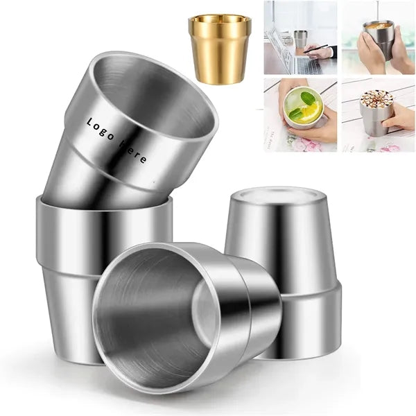 Stainless Steel Double Vacuum Wall Drinking Cups