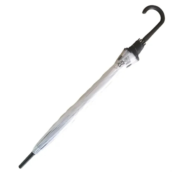 Transparent 8-bone dry long handle advertising umbrella