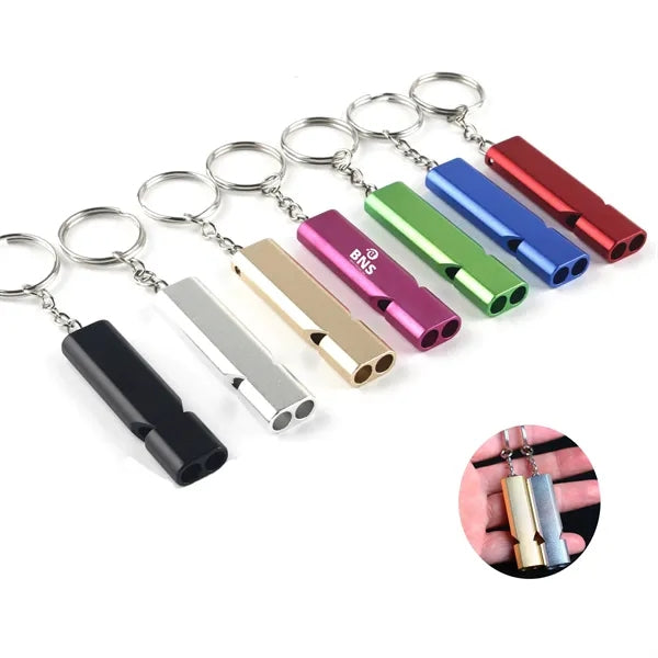 Aluminum Alloy Metal Emergency Survival Whistle